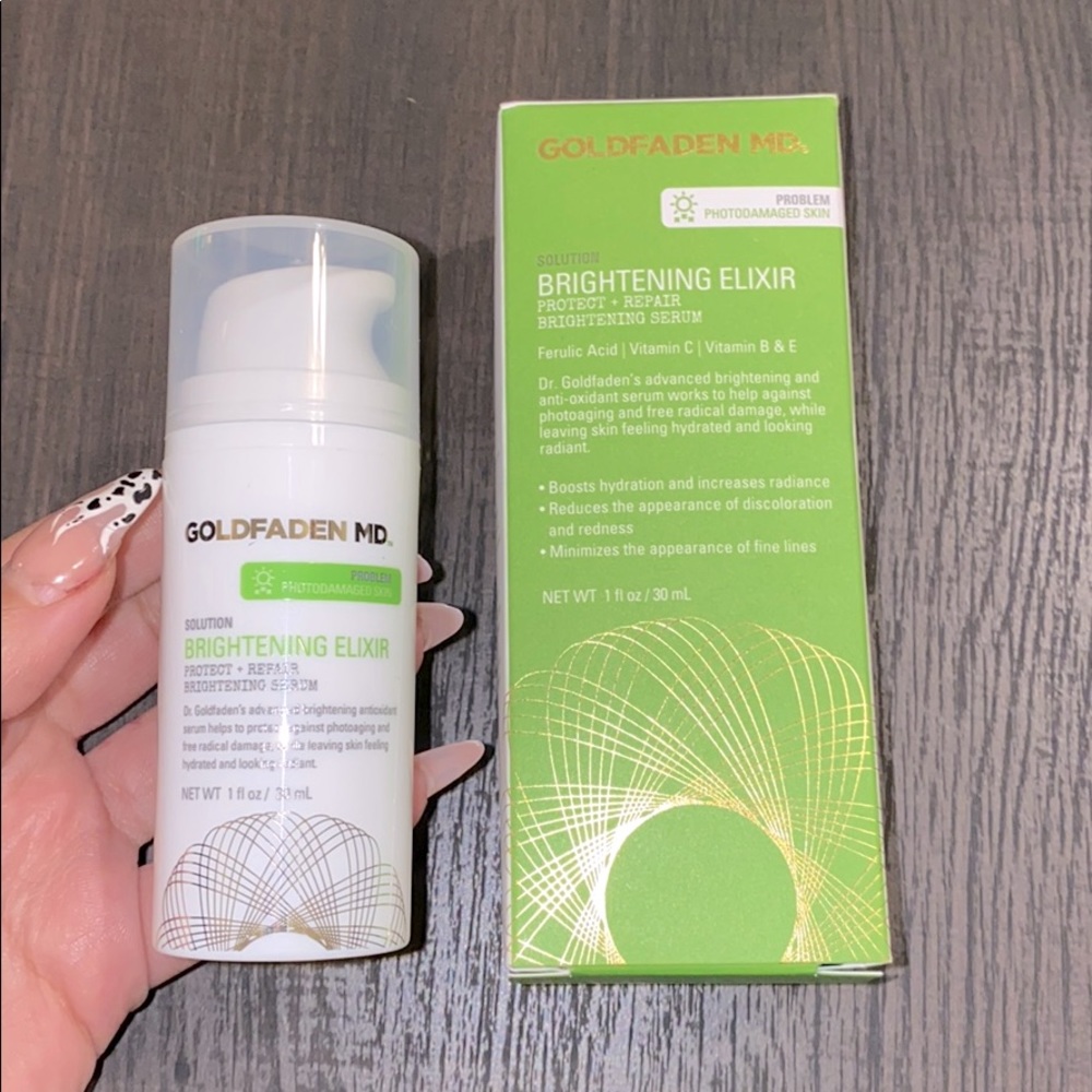 Goldfaden md brightening elixir 🧡